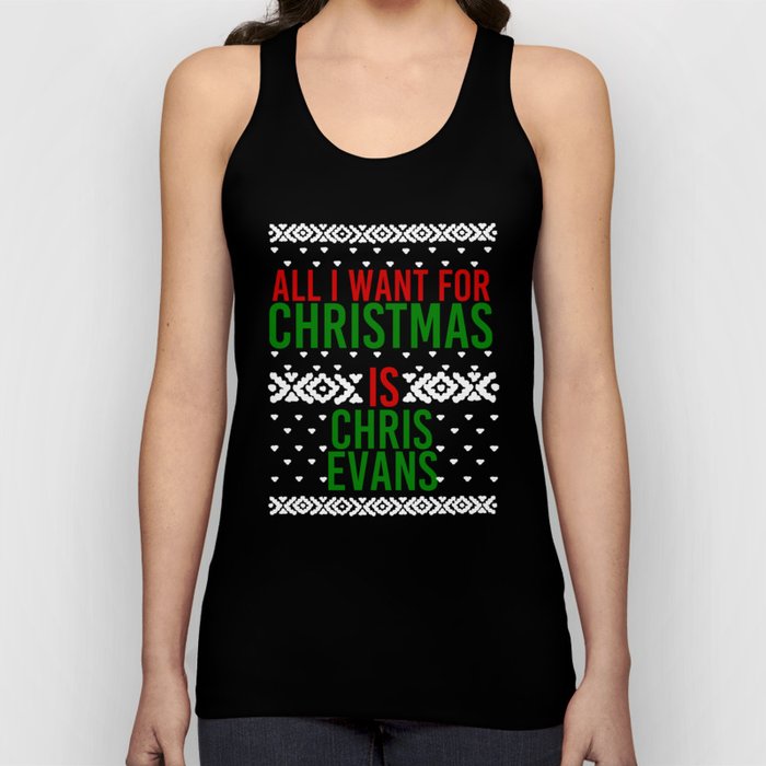 All I Want For Christmas (Chris Evans) Tank Top