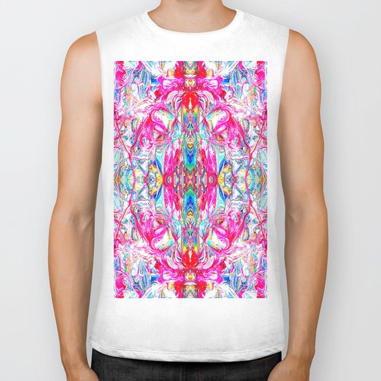 Sophisticated Psychedelic Boho II Biker Tank