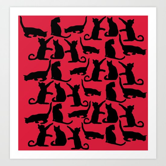 Cats Art Print