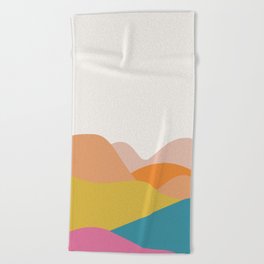 The Hills are Alive Beach Towel