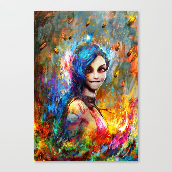 Jinx Canvas Print
