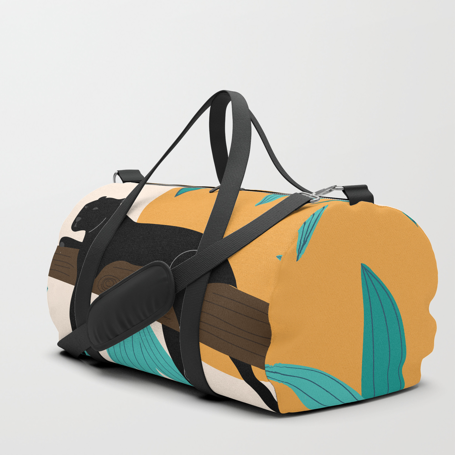 panthers duffle bag