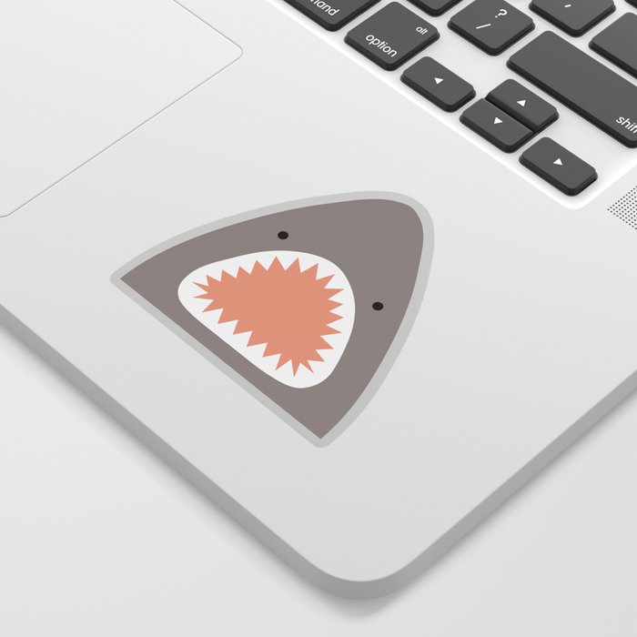 shark attack Sticker
