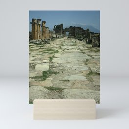 Roadway of Pamukkale Photograph Mini Art Print