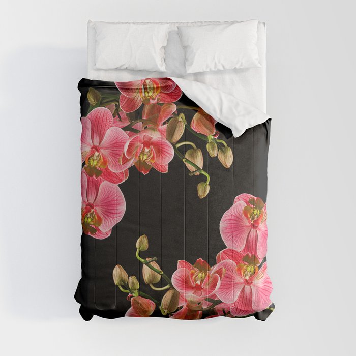 Pink Orchid Comforter