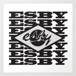 EYE OF ESBY Art Print
