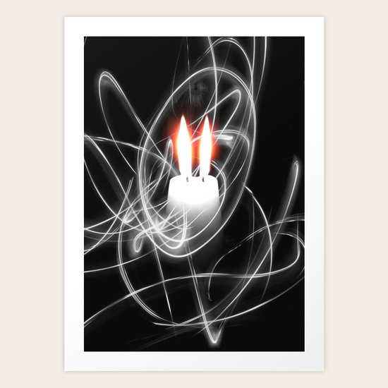 Light up Art Print