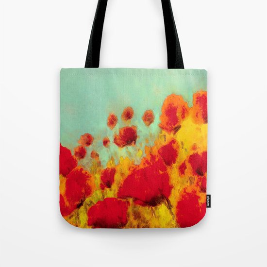 FLOWERS - Poppy time Tote Bag