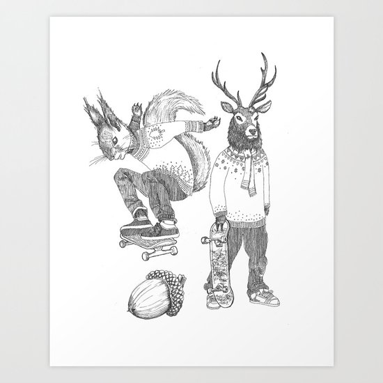 F*** your christmas Art Print