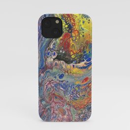 Fluid Art 5 iPhone Case