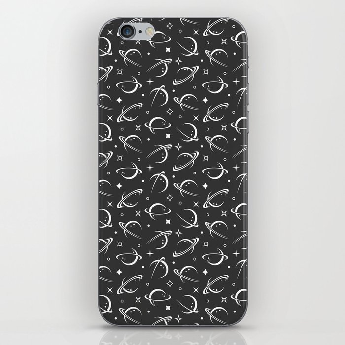 Space planets pattern iPhone Skin