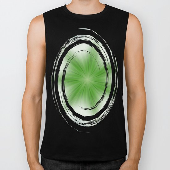 Life Begins Fractal Biker Tank
