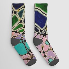 Hand Painted - Connections Socks