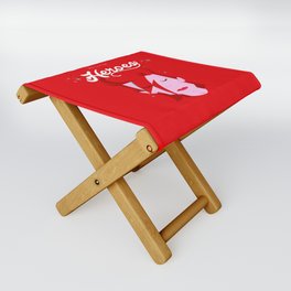 we can be heroes Folding Stool