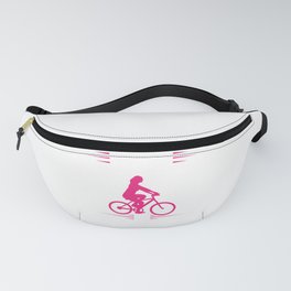 Never Underestimate An Old Woman On A Bicycle Fanny Pack