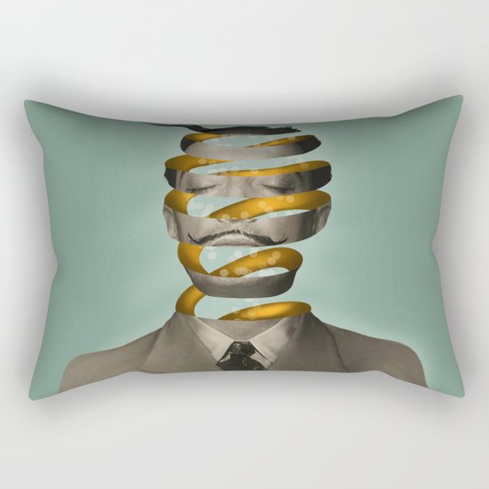 Inside the mind Rectangular Pillow