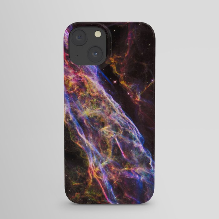 Veil Nebula Super Nova Remnant iPhone Case by The Custom Scene