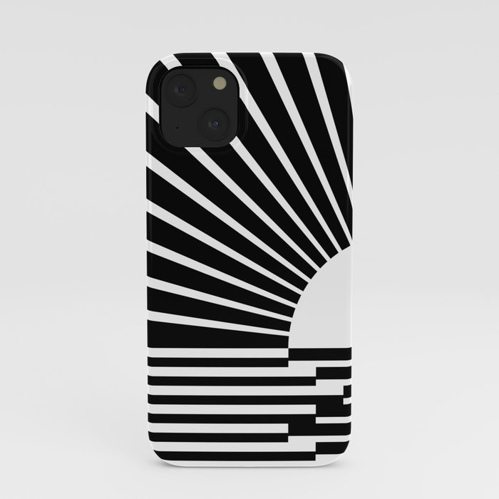 White rays iPhone Case