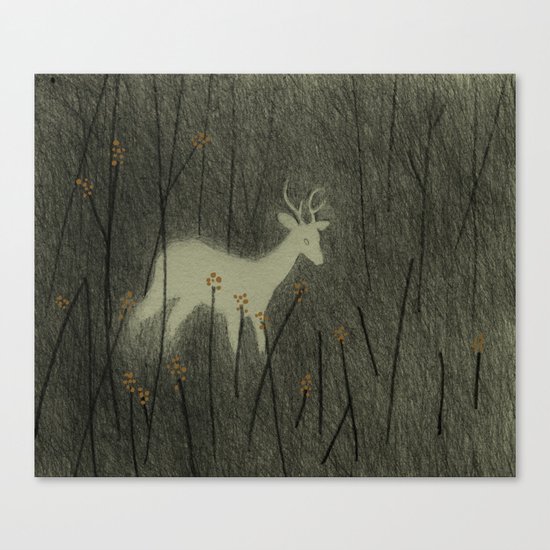 Deer Canvas Print