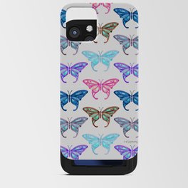 Watercolor Butterfly - Multicolor iPhone Card Case