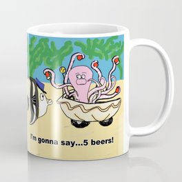 Drunk Octopus w/caption Mug