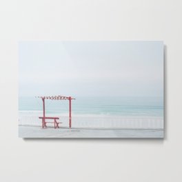 Summer haze pt2 Metal Print | Color, Hdr, Turquoise, Peace, Beach, Rain, Bohemian, Calm, Pastel, Summer 