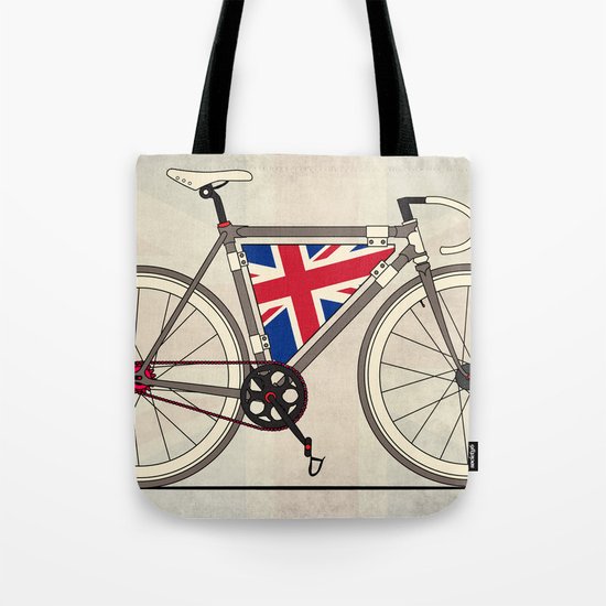 Love Bike, Love Britain Tote Bag
