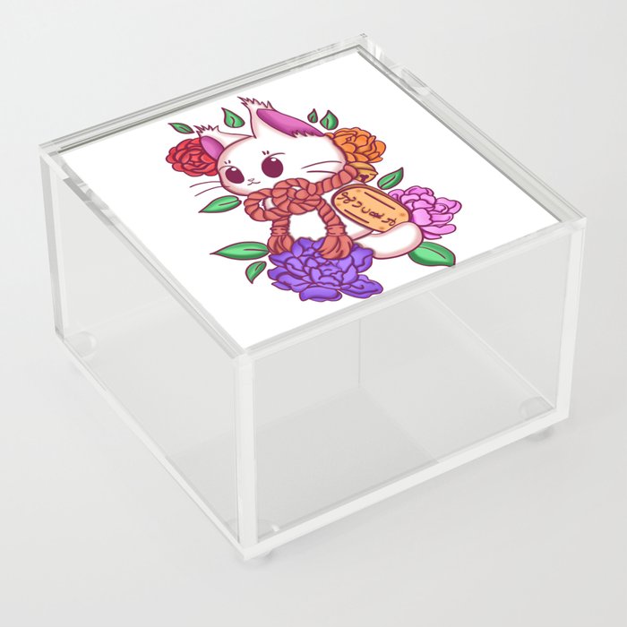 Lucky Cat Acrylic Box