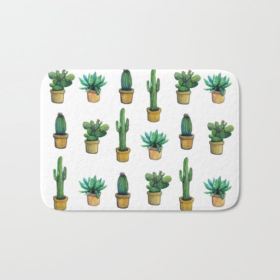 cactus Bath Mat