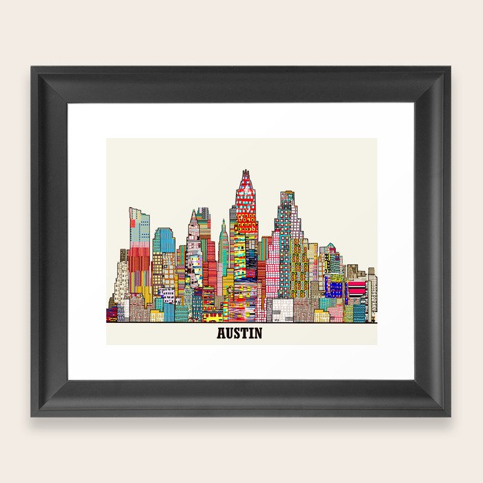 Austin texas Framed Art Print by bri.buckley Society6