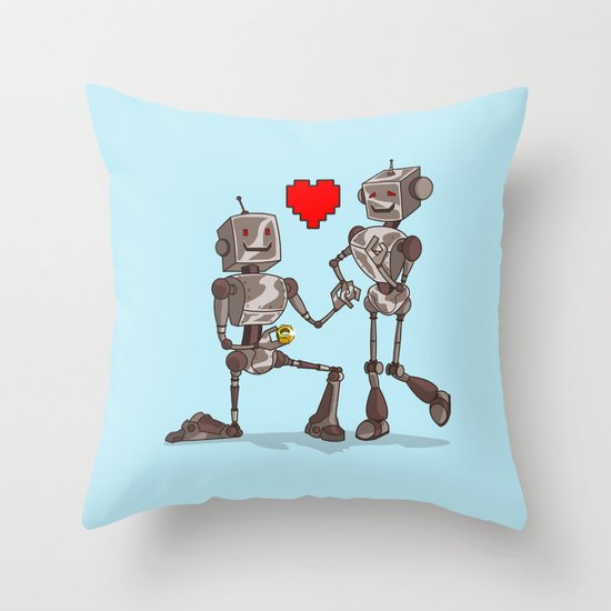 DIGITALUV.v2.0 Throw Pillow