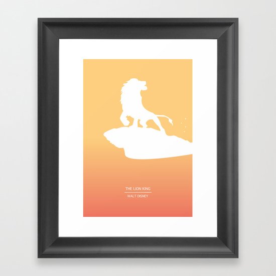 Pride Rock Framed Art Print