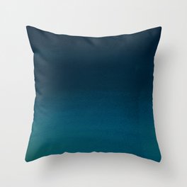 Ombre Blue Throw Pillow - Mickler & Co. Design Studio