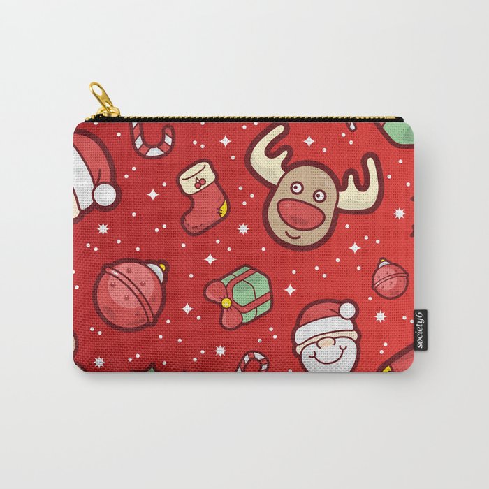 Christmas Icons Pattern / Part One Carry-All Pouch