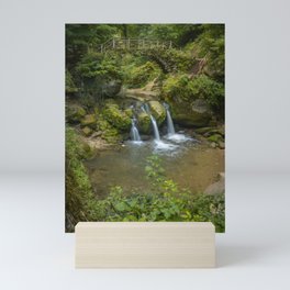 A waterfall from a fairy-tale Mini Art Print