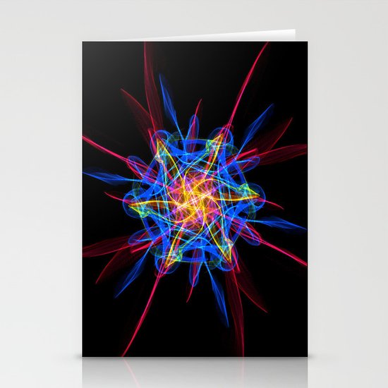 Silkweave / Neon Sigil 2 Stationery Cards