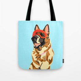 Bambi and her Doggles Tote Bag