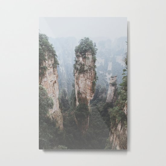 Zhangjiejia National Forest Park Metal Print