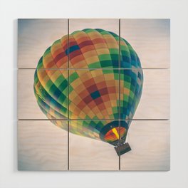 Hot Air Balloon  Wood Wall Art
