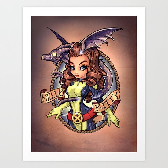 Hello Art Print
