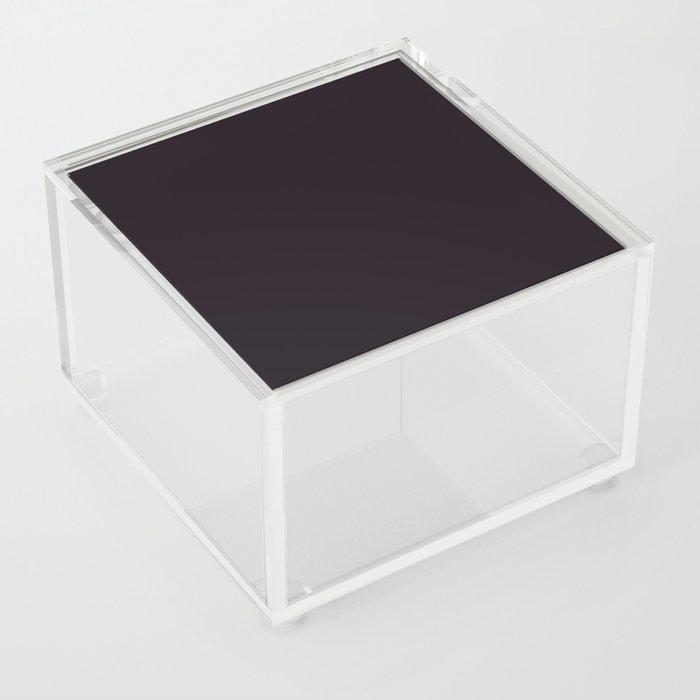 Atlantic Puffin Black Acrylic Box