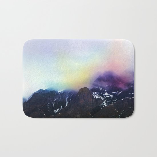 Mountain of Color Fog Bath Mat