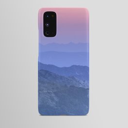 "Mountain dreams II". At sunset. Android Case