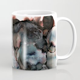 alcohol ink - pitch black 2 Coffee Mug | Rangerink, Dreamy, Abstract, Ink, Ethereal, Cool, Yupo, Trippy, Alcoholink, Fluidart 