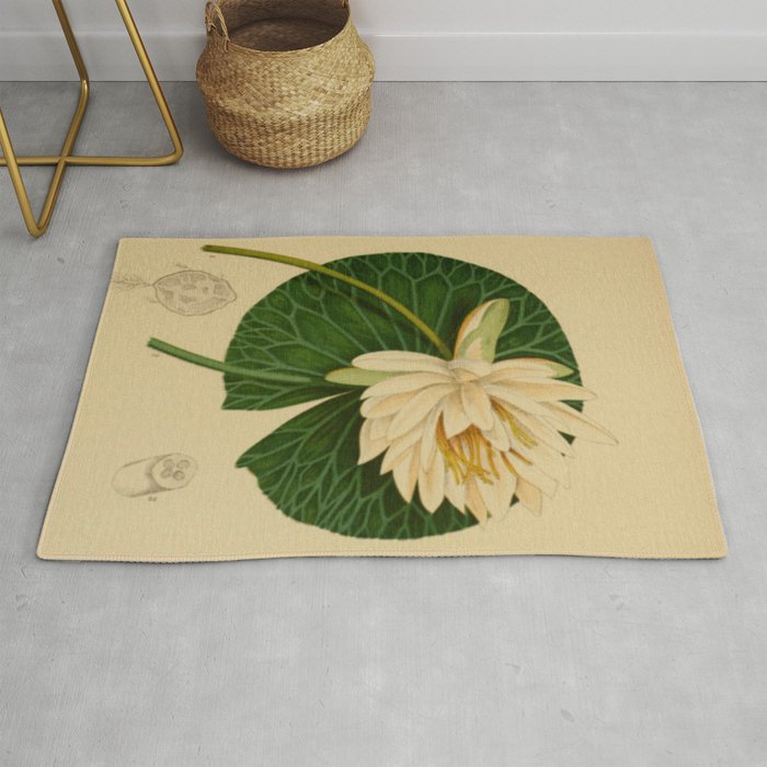 Water Lily Rug
