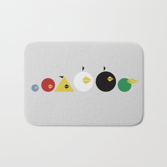 Angry Less Bath Mat