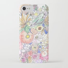 Flowers Everywhere iPhone Case