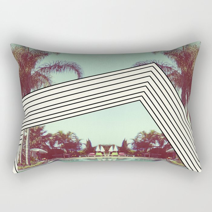 Tropics Trip Rectangular Pillow