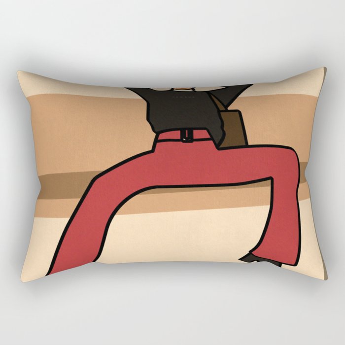 Blood Drop Rectangular Pillow