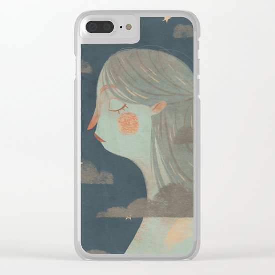 The Moon Clear iPhone Case
